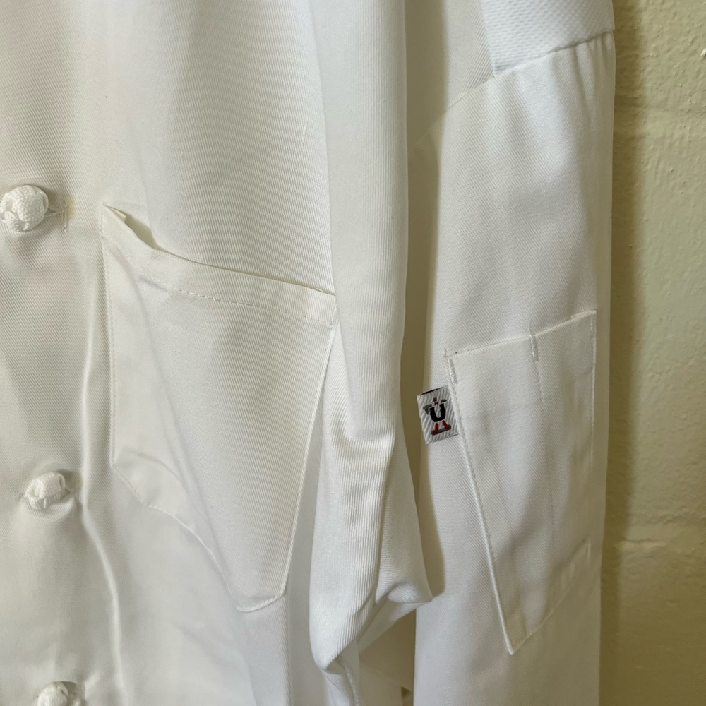 Uncommon Threads White Chef Jacket with Mesh Back - Picture 4 of 8